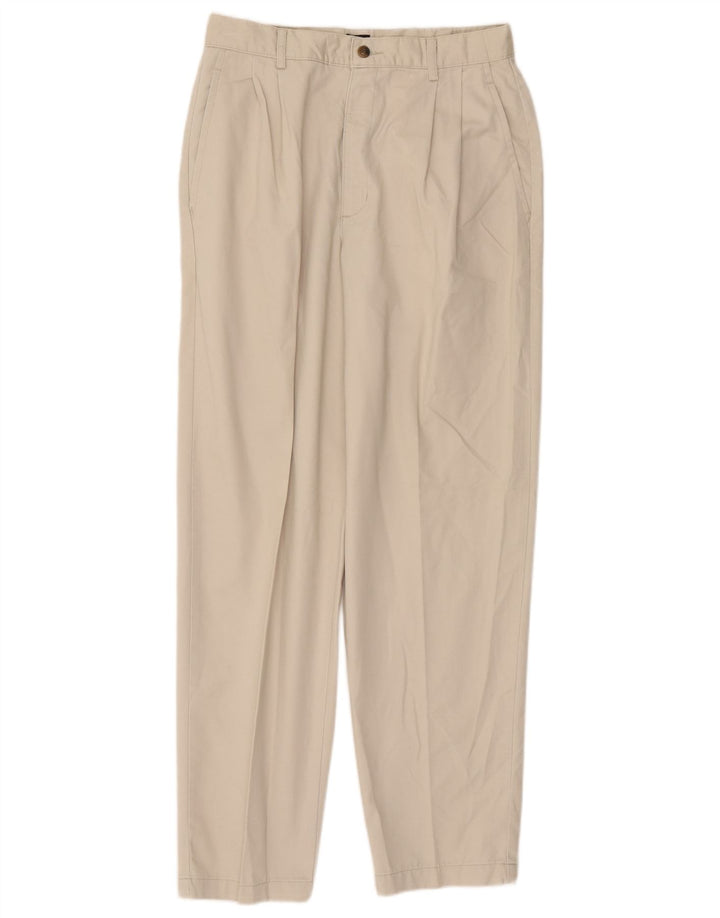 Dockers Pantalón Chino Pegged Mujer Mediano W30 L30 Algodón Beige