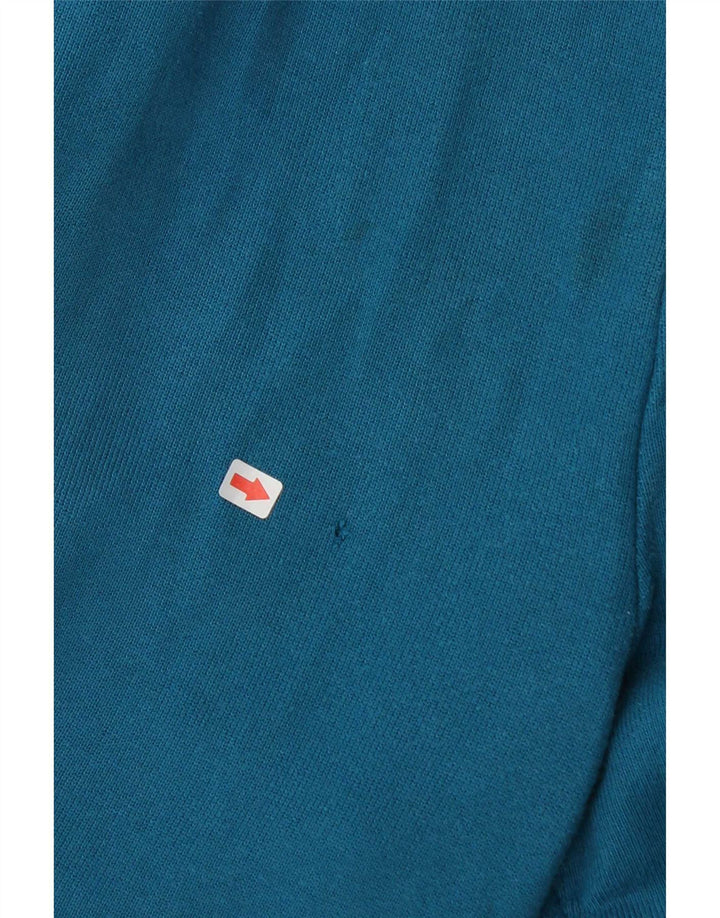 Nike Pantalones De Chándal Joggers De Algodón Color Block Azul Medio - Hombre