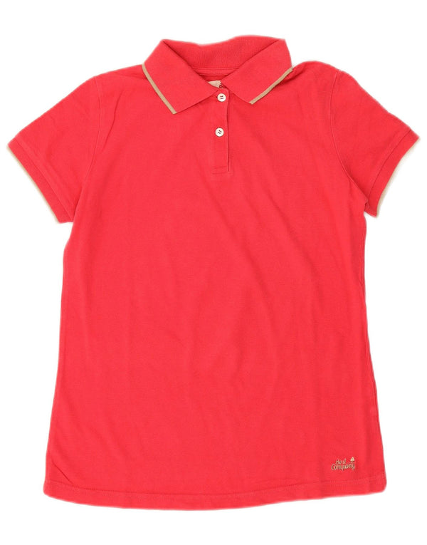 Best Company Polo para mujer UK 10 Small Red Cotton
