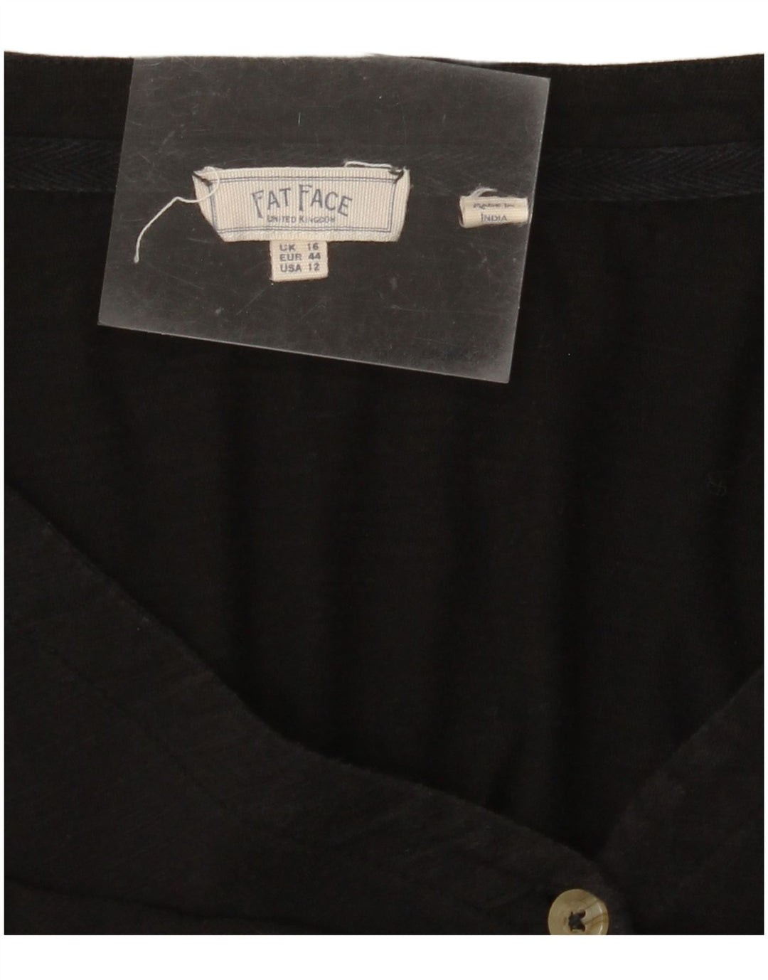 FAT FACE Blusa para mujer UK 46 Grande Negro