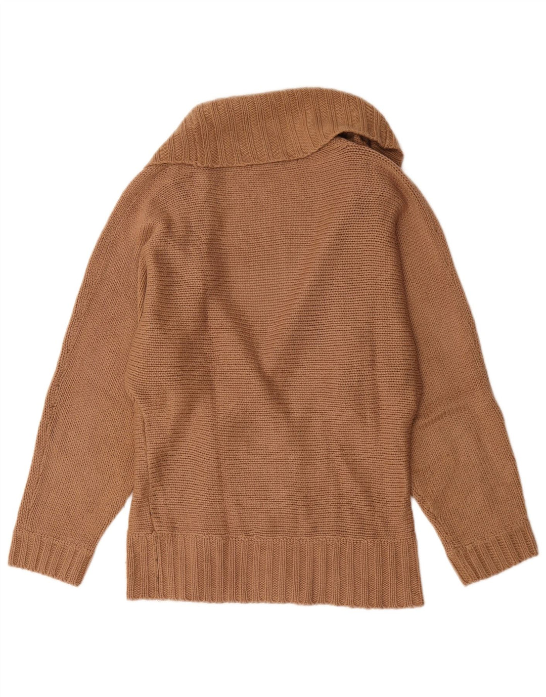 Zara Mujer Cárdigan Suéter UK 44 Marrón Medio