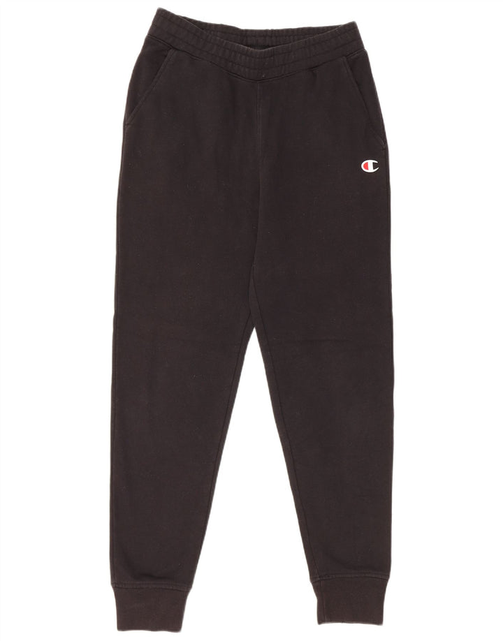 Champion Pantalones De Chándal Para Hombre Joggers Small Negro Algodón