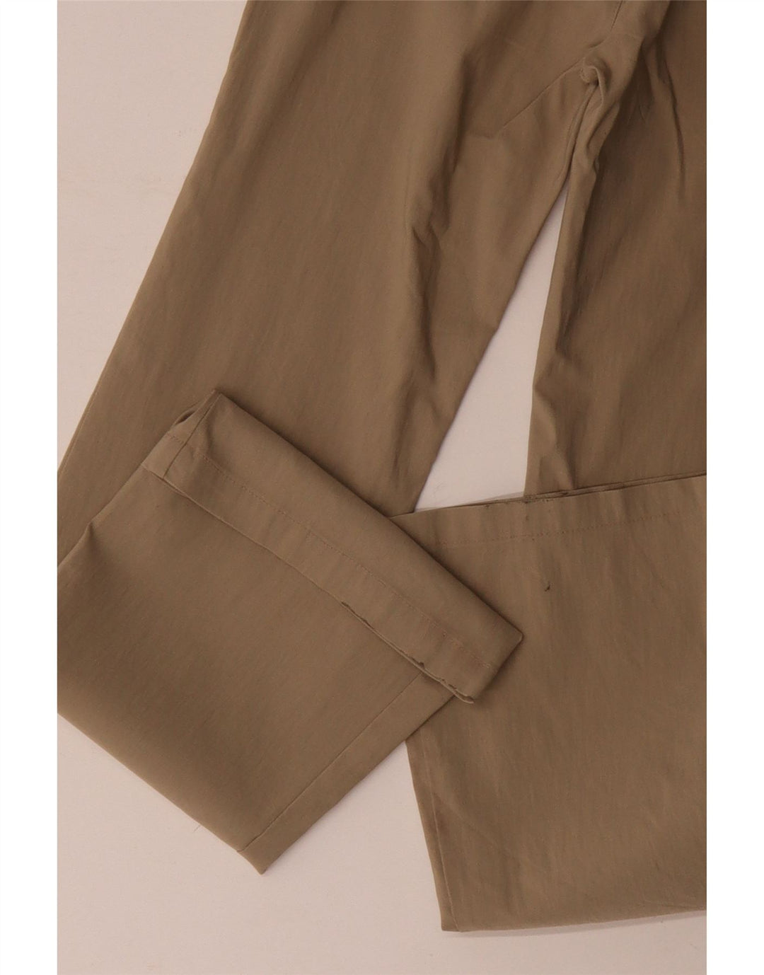 Zara Pantalones casuales acampanados para mujer EU 40 Medium W30 L32 Rayón beige