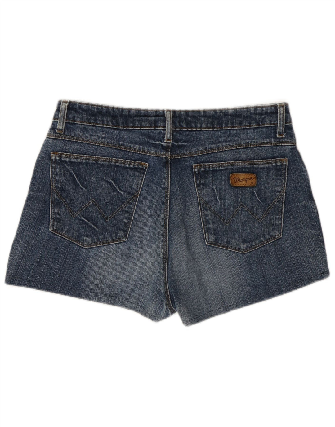 Wrangler Pantalones Cortos De Mezclilla Para Mujer W32 Algodón Azul Grande
