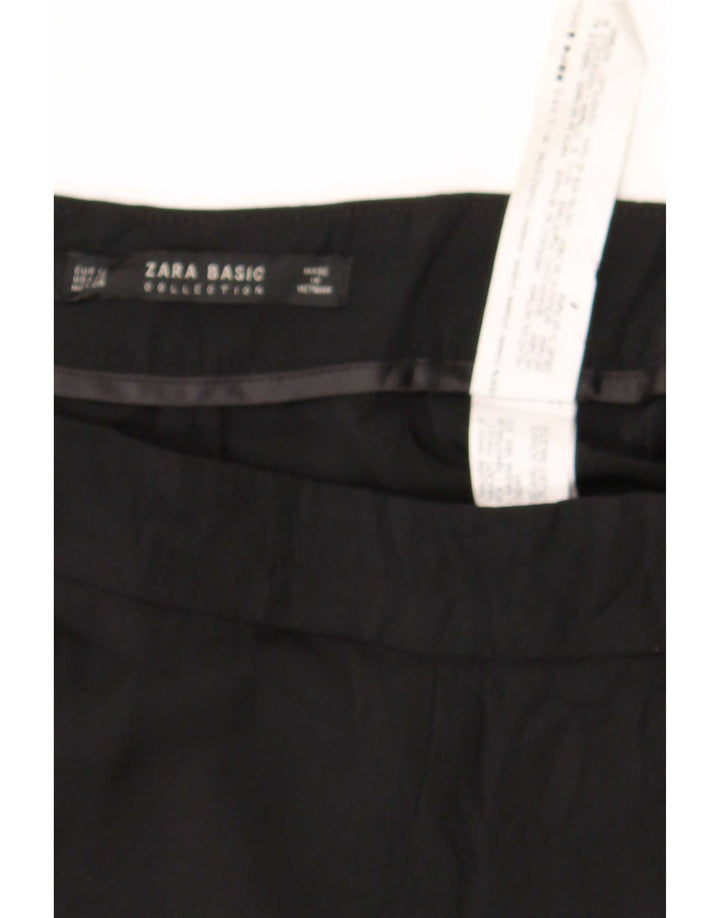 Zara Mujer Shorts Casual XS W24 Negro Poliéster