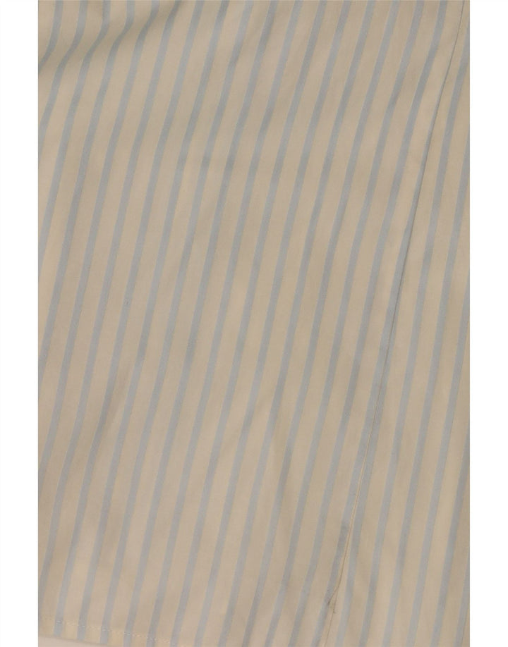 Tommy Hilfiger Camisa para mujer US 6 Mediana Blanco Rayas Algodón