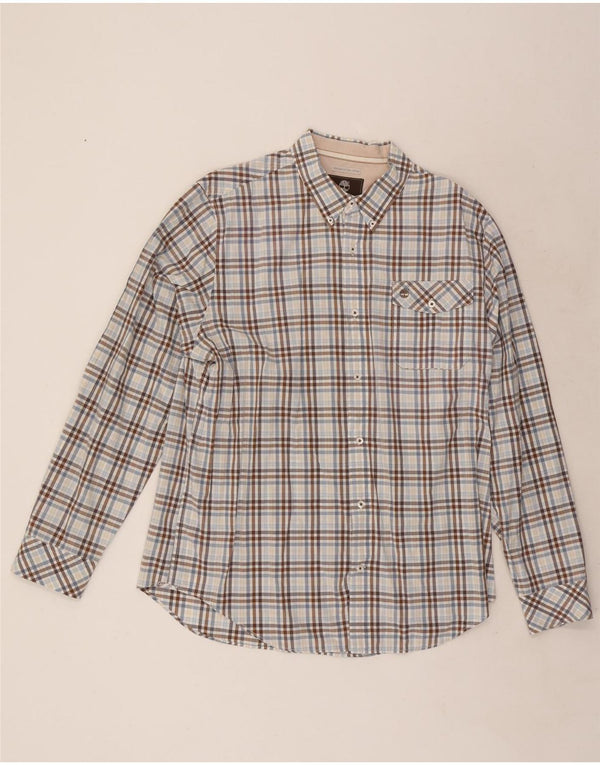 Timberland Camisa Regular Fit Hombre XL Cuadros Multicolor