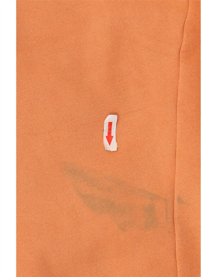 Rip Curl Sudadera con capucha y cremallera para mujer UK 12 Algodón naranja mediano
