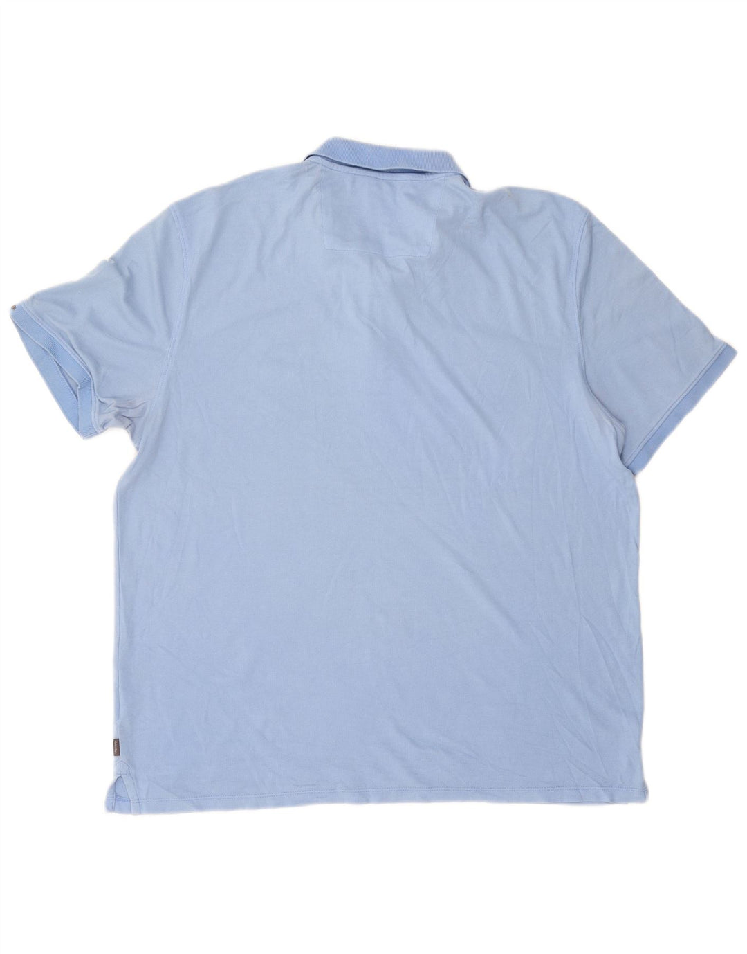 CALVIN KLEIN Polo para hombre grande azul algodón