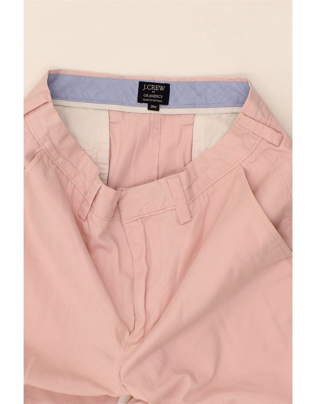 J. CREW Womens Gramercy Chino Shorts W29 Medium Pink Cotton Vintage J. Crew and Second-Hand J. Crew from Messina Hembry 