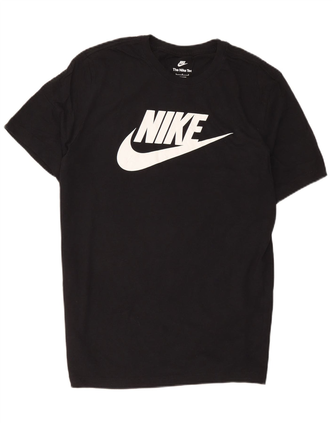 Nike - Camiseta gráfica para hombre, talla grande, algodón negro