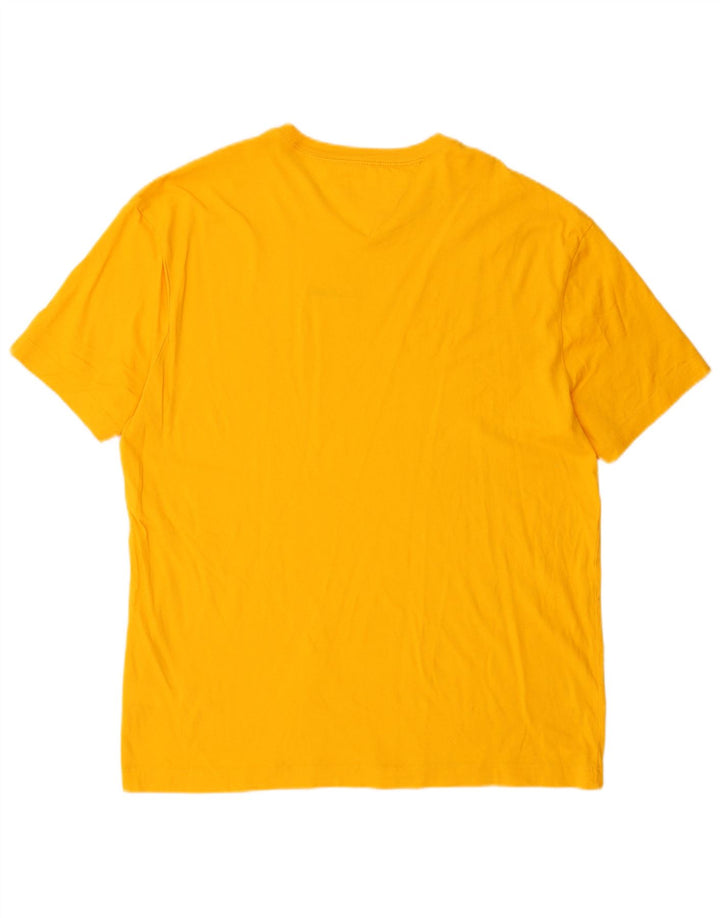 TOMMY HILFIGER Camiseta para hombre Top Large Amarillo Algodón