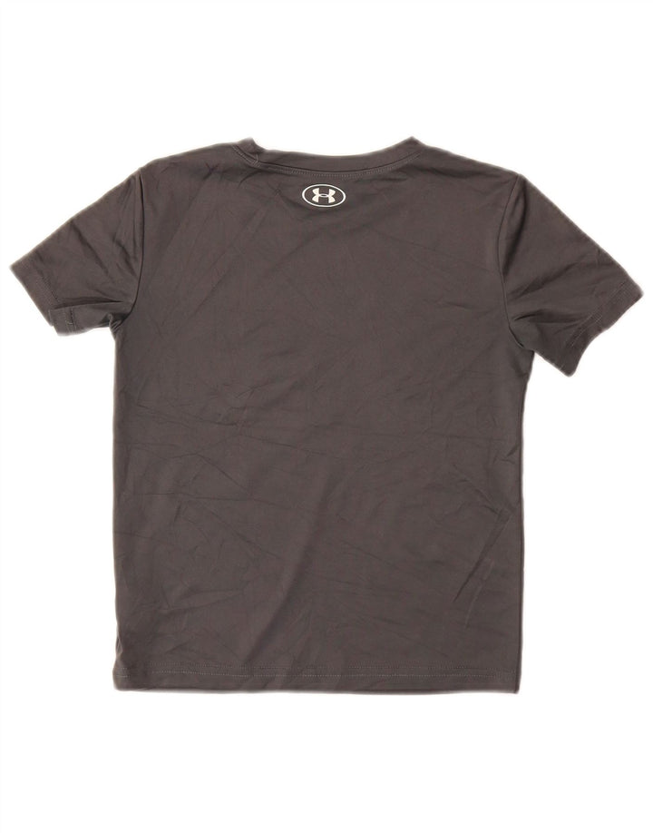 UNDER ARMOUR Camiseta gráfica para niño 5-6 años Gris Poliéster