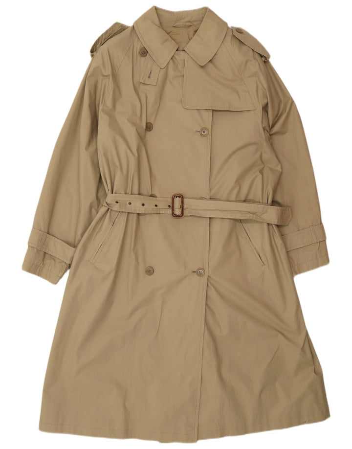 Ombraluce Gabardina extragrande para mujer Reino Unido 44 Algodón beige medio