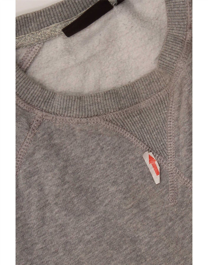 Timberland Hombre Sudadera Jumper Algodón Gris Medio