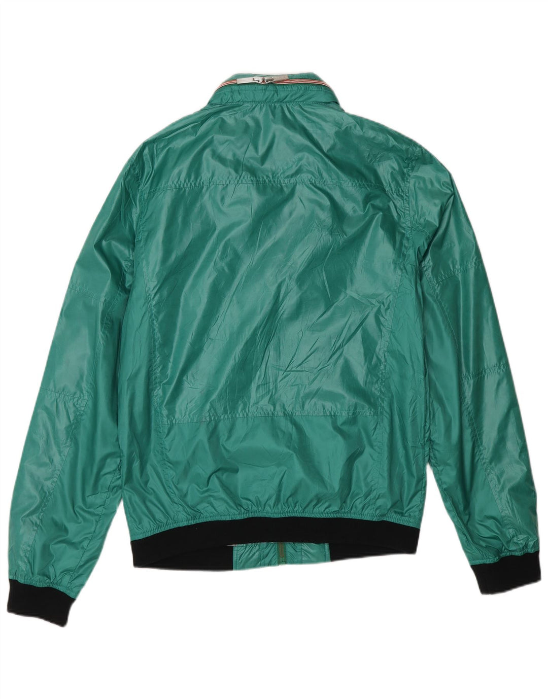 Calvin Klein Jeans Chaqueta Bomber con Capucha y Estampado para Mujer UK 40 Verde Medio
