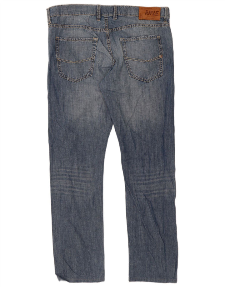 Vaqueros ajustados para hombre Rifle W36 L31 Algodón azul