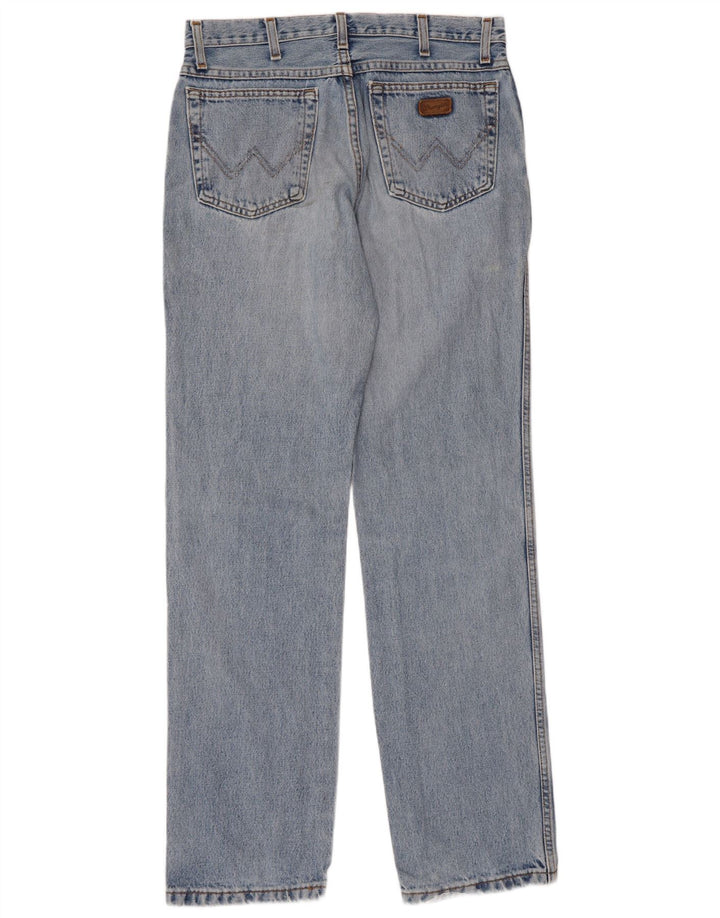 Wrangler Vaqueros rectos para hombre W32 L34 Azul