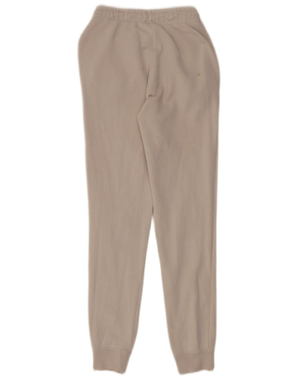 Nike Mujer Chándal Pantalones Joggers UK 6 XS Beige Algodón