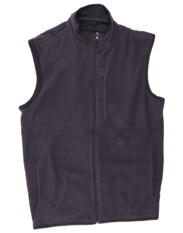 Marks & Spencer Chaqueta polar para hombre UK 40 Large Azul marino