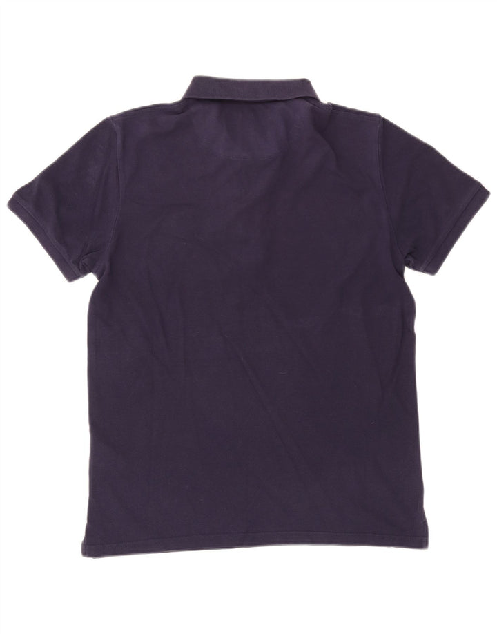 Lyle & Scott Polo para hombre de algodón azul marino mediano