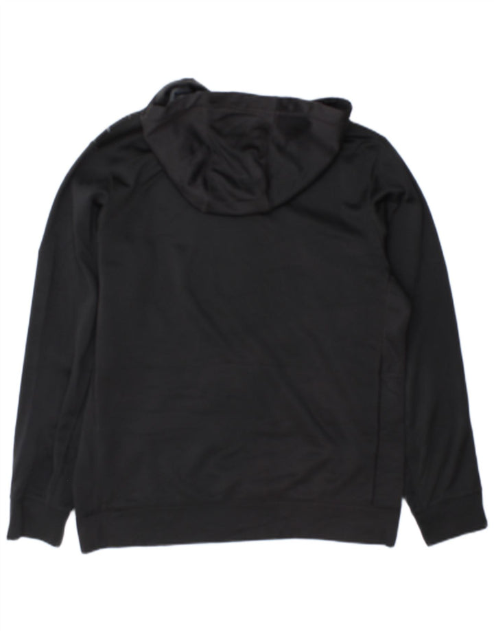 Nike Therma-Fit Graphic Sudadera con capucha para hombre, color azul marino mediano, poliéster