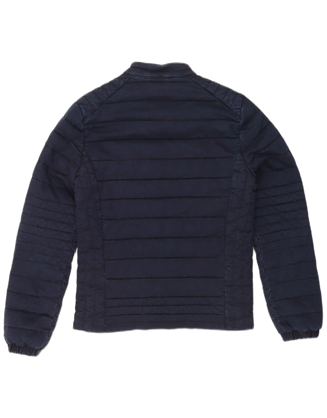 Guess Chaqueta acolchada para hombre UK 40 Large Algodón azul marino