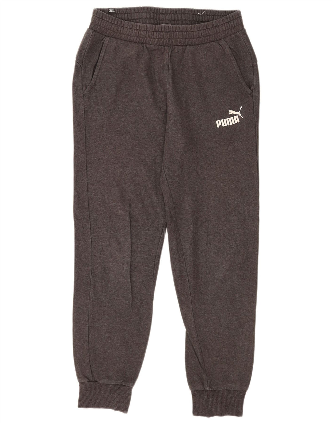 Puma Pantalones De Chándal Para Hombre Joggers Small Gris Algodón