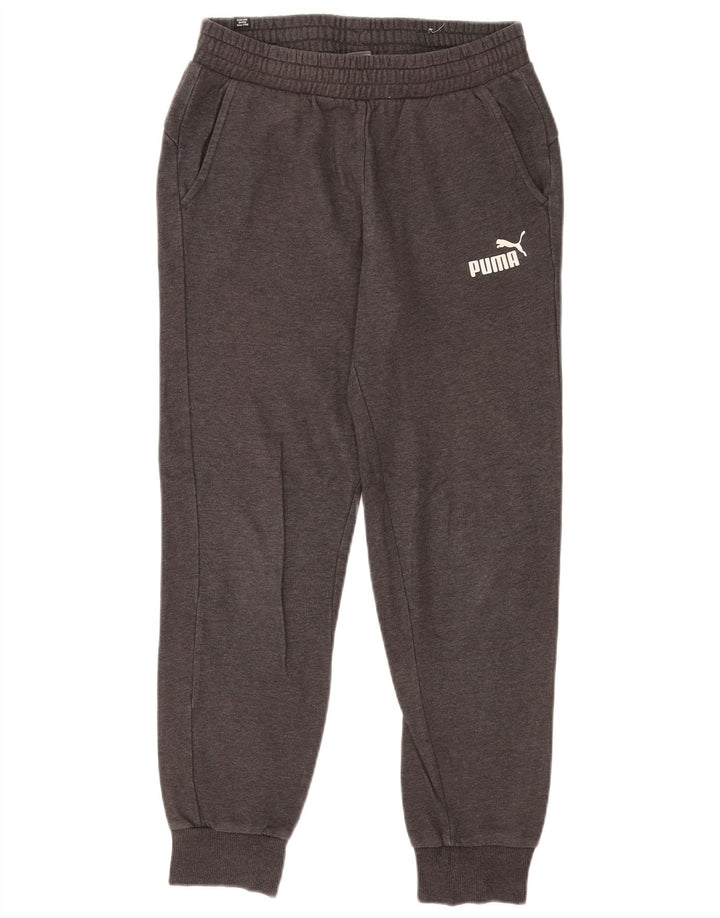 Puma Pantalones De Chándal Para Hombre Joggers Small Gris Algodón