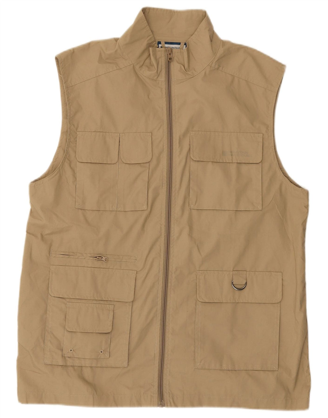 Mountain Warehouse Chaleco utilitario para hombre Reino Unido 40 Grande Poliéster beige