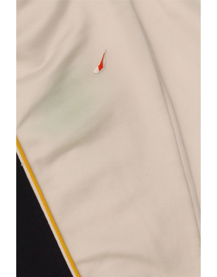 KAPPA Mens Tracksuit Top Jacket Large White Colourblock Polyester Vintage Kappa and Second-Hand Kappa from Messina Hembry 