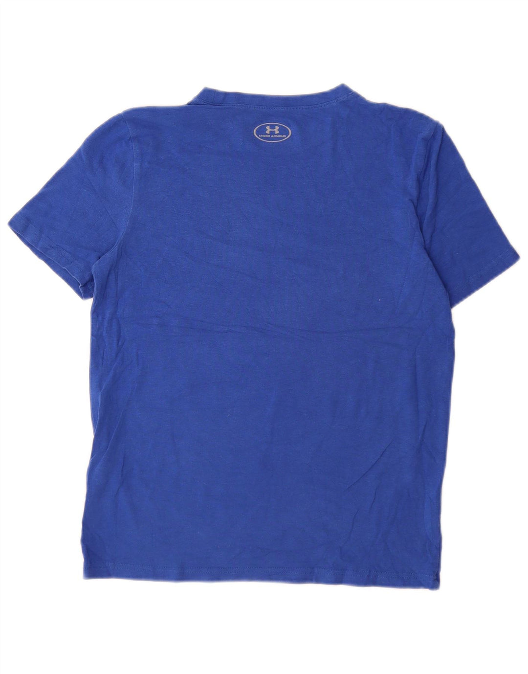 UNDER ARMOUR Camiseta suelta para niña Top 11-12 años Grande Algodón azul
