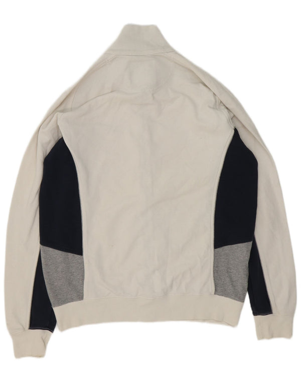 Champion Chaqueta De Chándal Para Hombre XL Blanco Colorblock Algodón