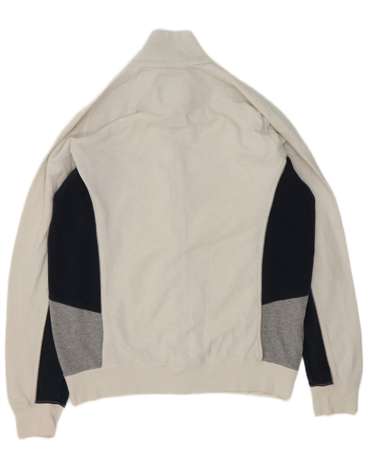 Champion Chaqueta De Chándal Para Hombre XL Blanco Colorblock Algodón