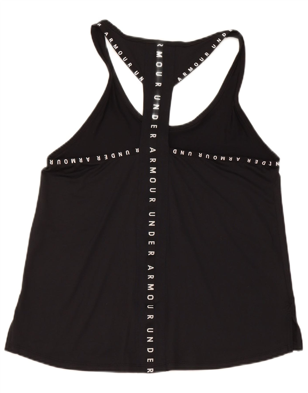 Under Armour Camiseta sin mangas gráfica para mujer UK 10 Small Black