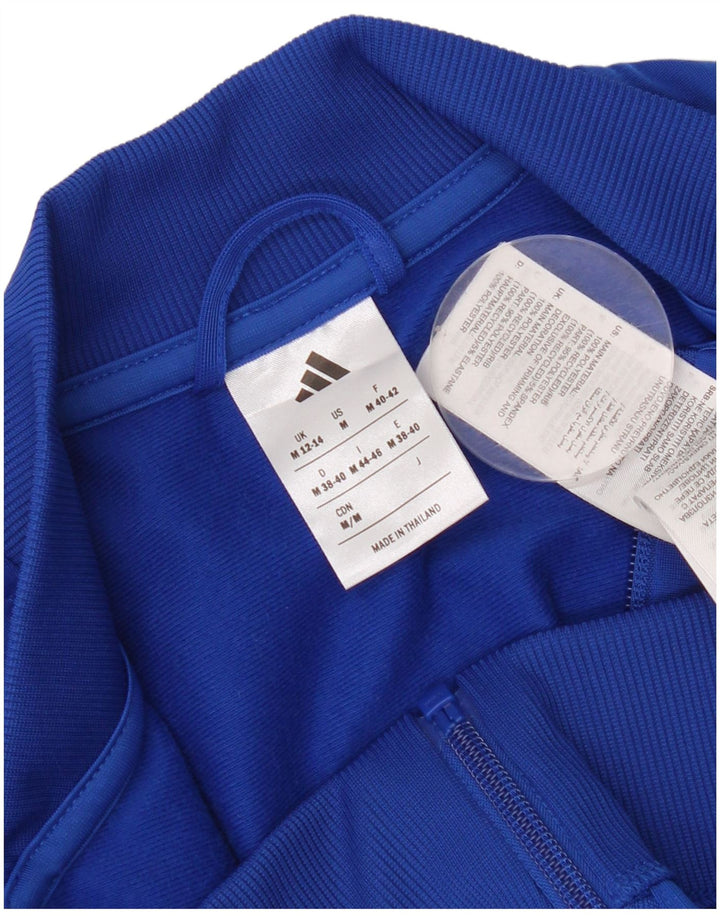 Adidas Chaqueta Chándal Niño 12-13 Años Azul Poliéster