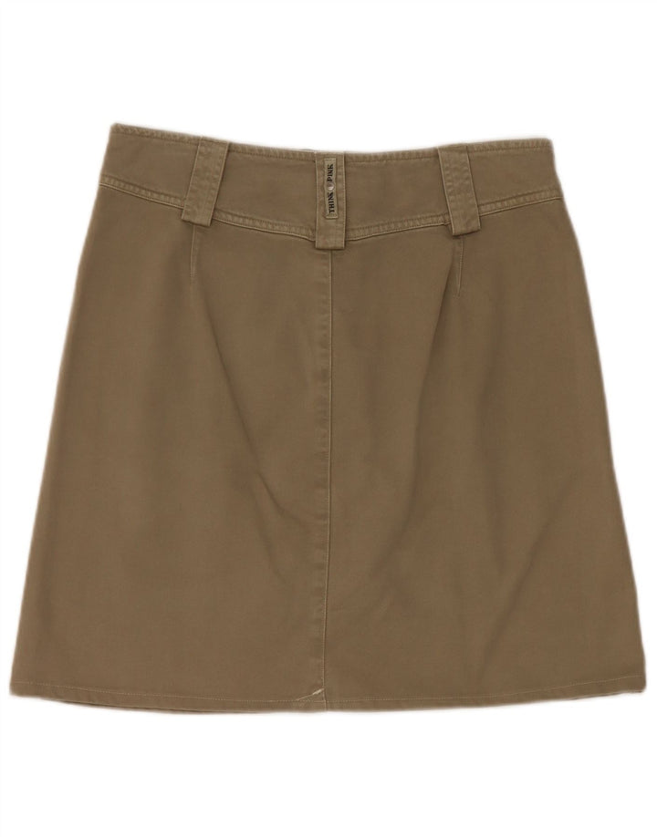 Falda acampanada para mujer Think Pink W28 Algodón beige medio