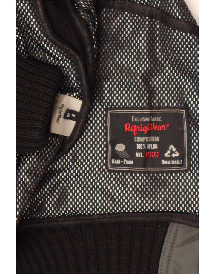 Refrigiwear Chaqueta bomber con capucha para hombre IT 46 Small Green Nylon