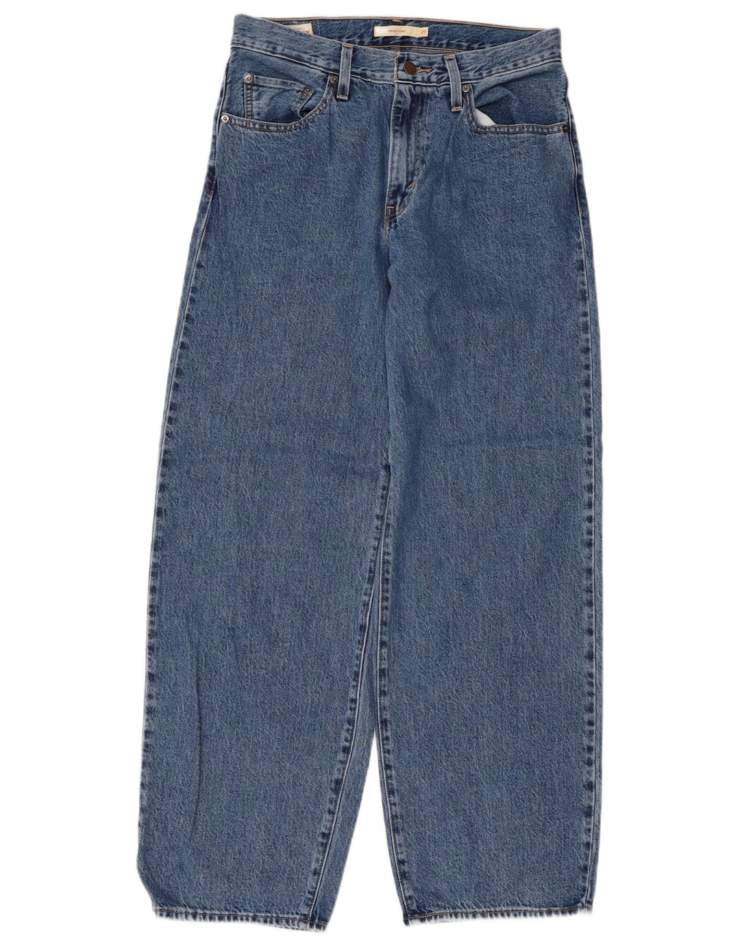 LEVI'S Jeans de pierna ancha Baggy Dad para mujer W27 L30 Algodón azul