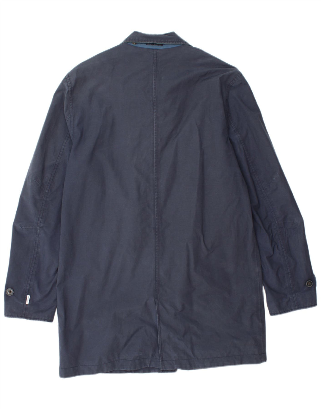 TIMBERLAND Abrigo cortavientos para hombre UK 38 Medio Azul marino Algodón