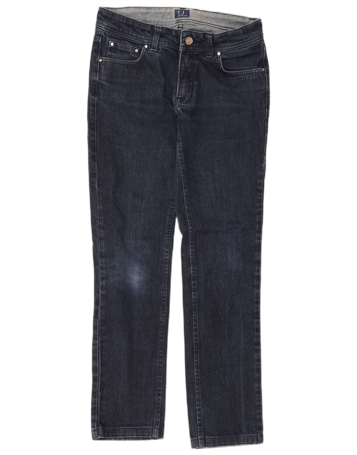 Vaqueros Trussardi Mujer Slim W26 L28 Azul Marino Algodón