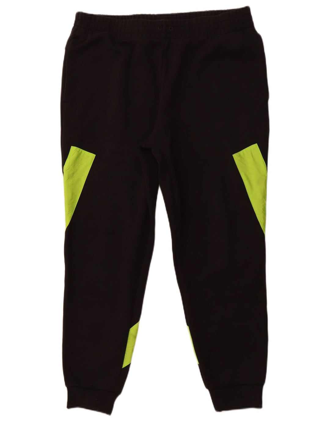 ADIDAS Pantalones de chándal para hombre Joggers XL Negro Colorblock Algodón