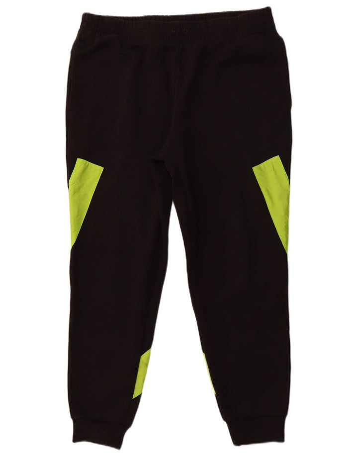 ADIDAS Pantalones de chándal para hombre Joggers XL Negro Colorblock Algodón