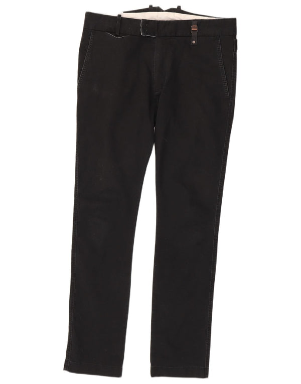 Diesel Pantalón de traje ajustado para hombre W30 L31 Algodón negro