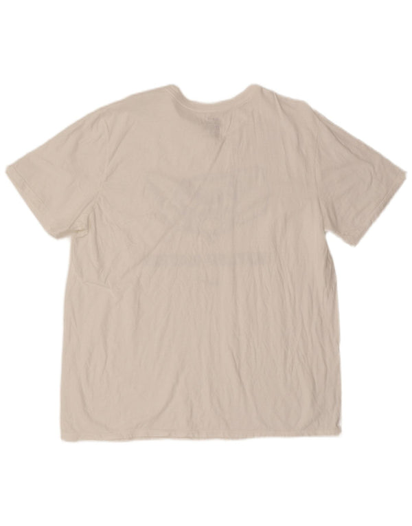 Nike Mens Butler Nation Graphic Camiseta Top XL Blanco
