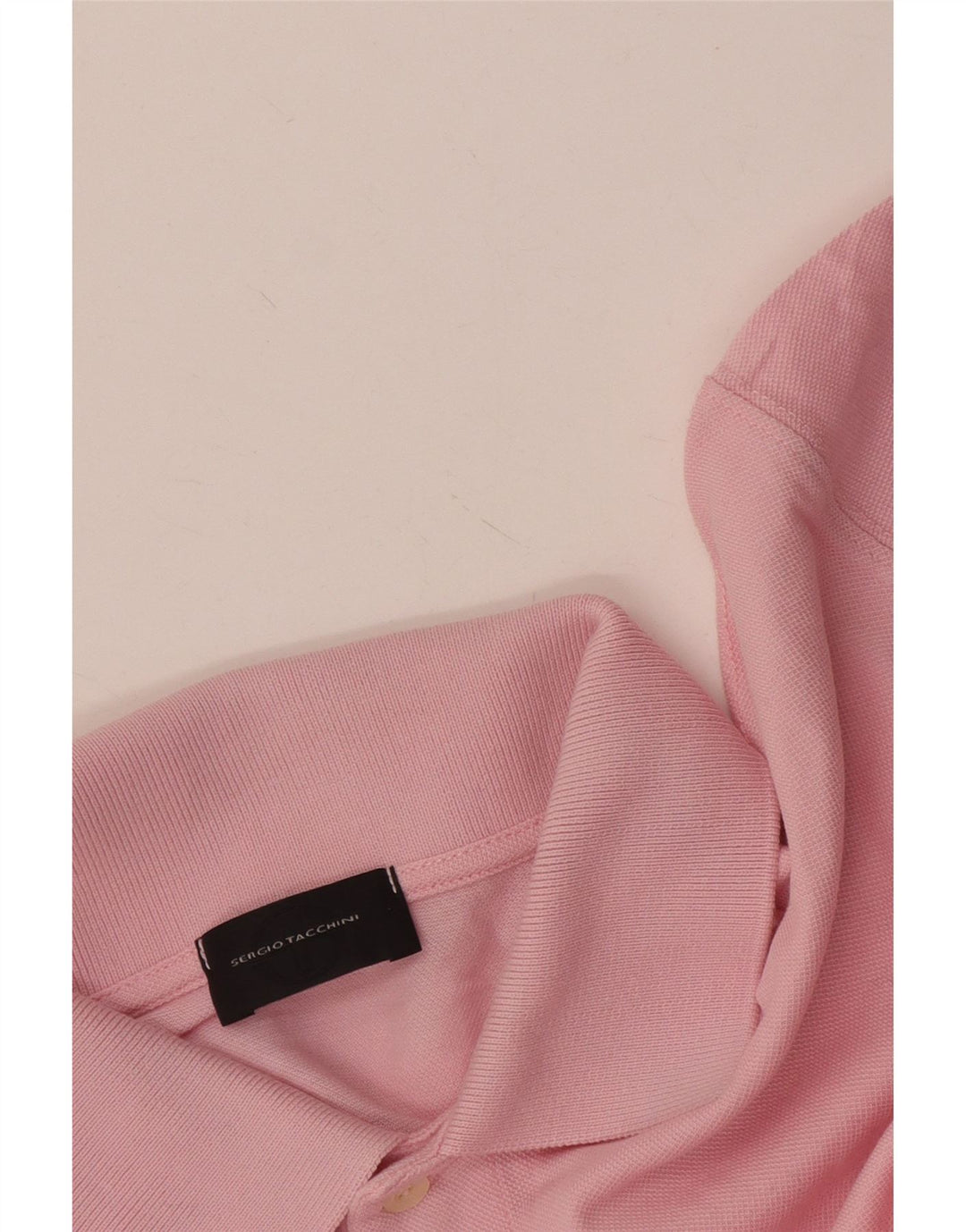 Polo Sergio Tacchini Hombre Rosa Medio