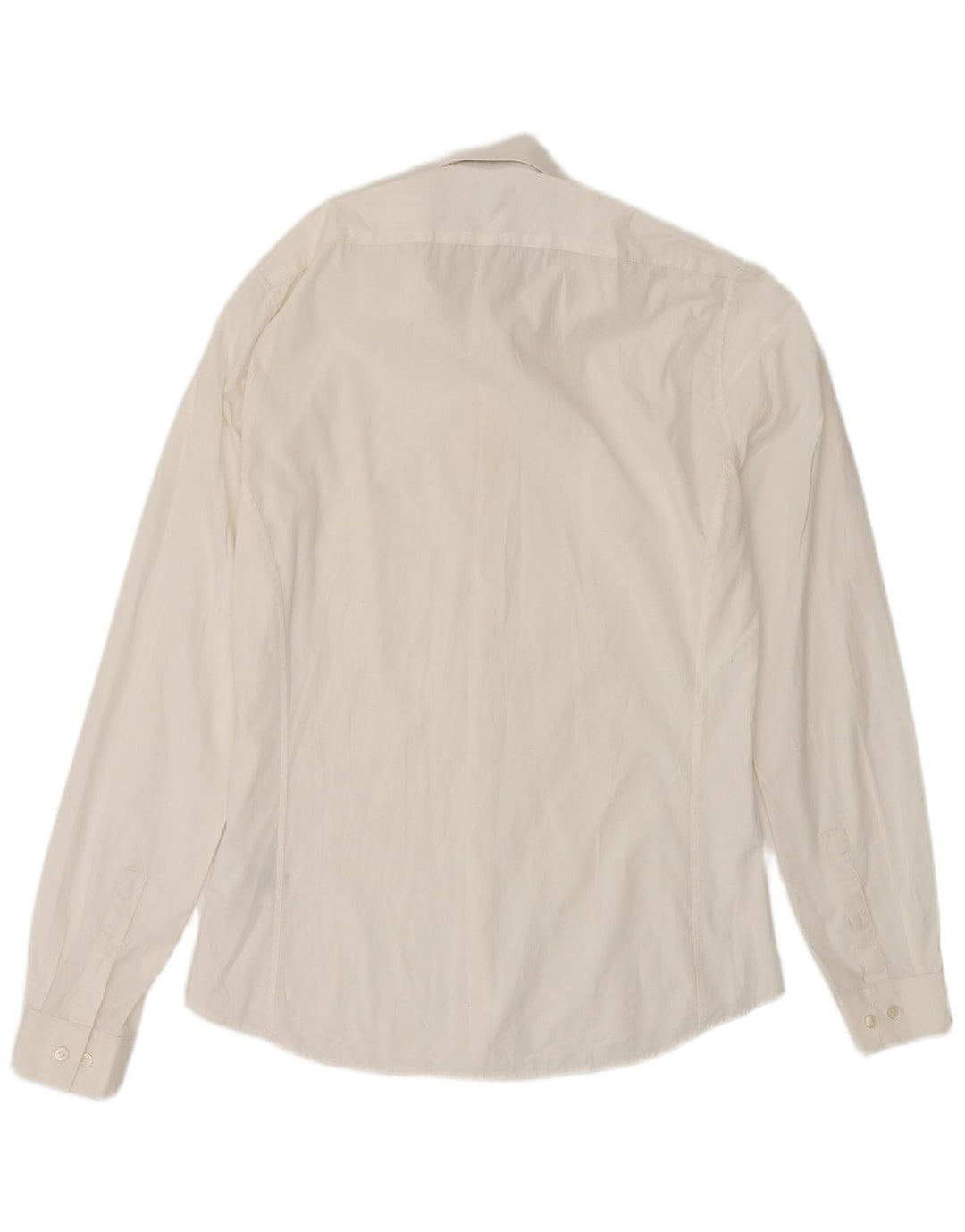 Camisa Calvin Klein Slim Fit para hombre Talla 38 15 Algodón blanco mediano