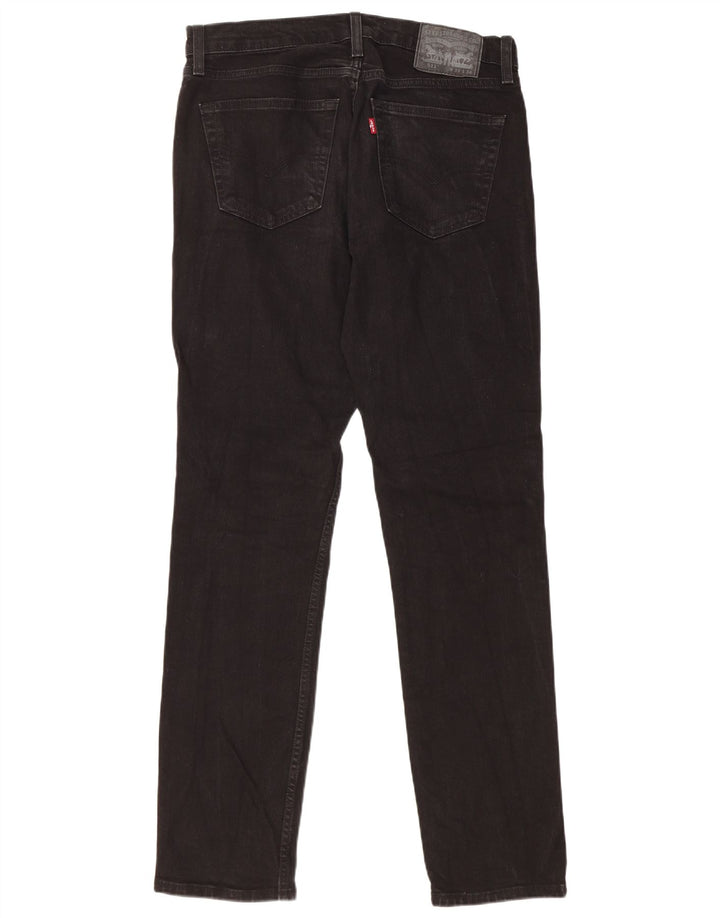 LEVI'S Vaqueros ajustados 511 para hombre W33 L34 Algodón negro