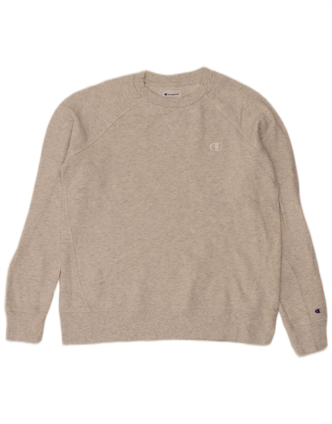 Champion Sudadera Jumper XS Gris Algodón Moteado