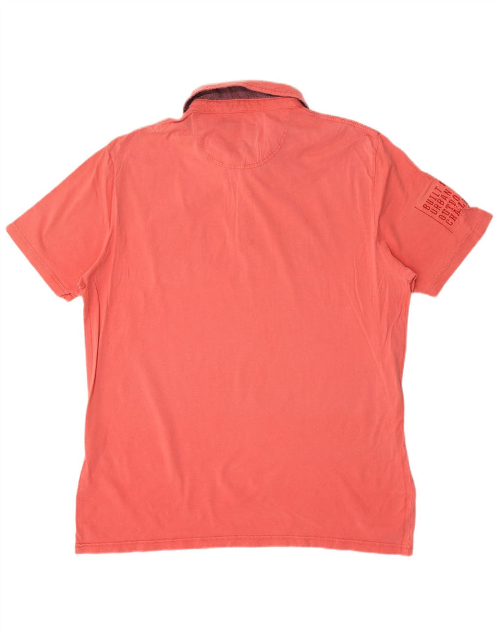Camel Active Polo gráfico para hombre 2XL Rosa